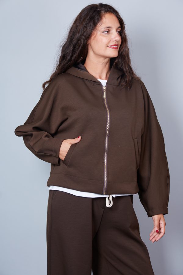 Sudadera Jonas Color Marrón Chocolate