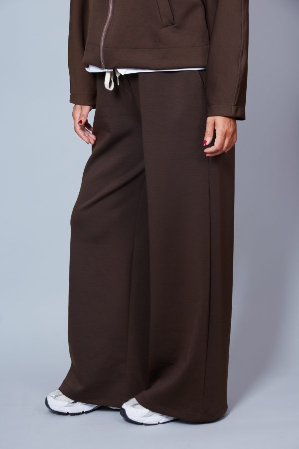 Pantalón Modelo Margaret Color Marrón Chocolate