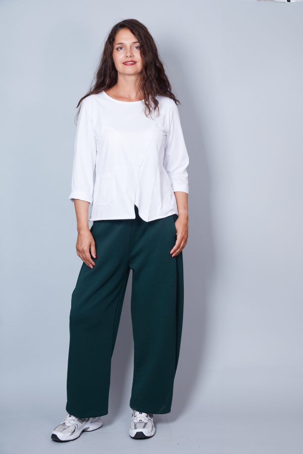 Pantalón Modelo Ofelia Color Verde Botella