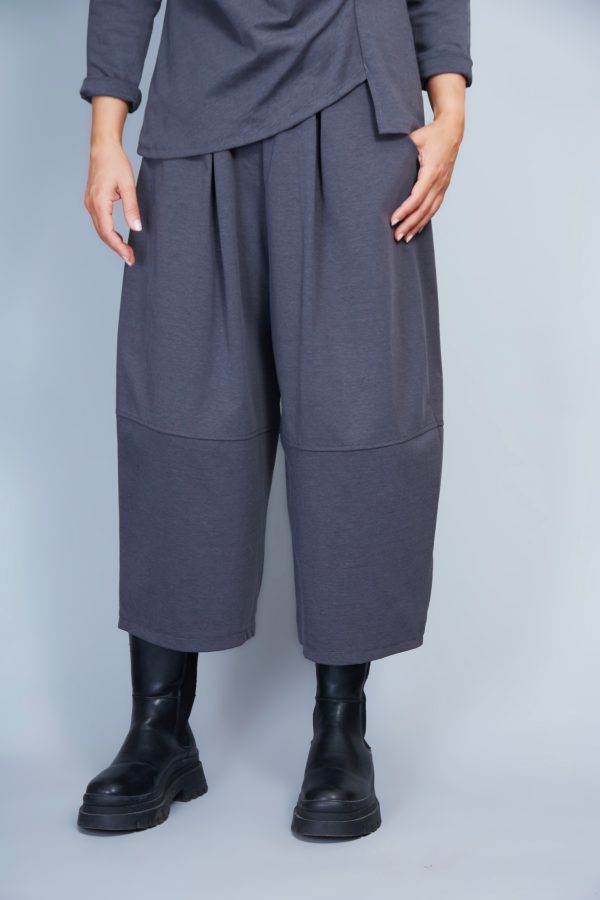 Pantalón Modelo Esmeralda Color Gris Plomo