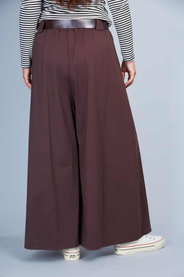 Pantalón Modelo Anuk Color Marrón Chocolate